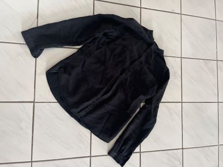 Herren Hemd Schwarz Grösse L