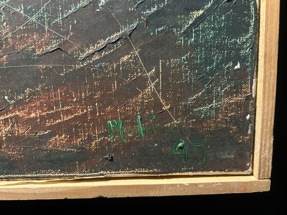 Dipinti: Original Gemälde Miguel Molina 1995 – Usato da Glarus venduto da KunstWerkEr-LS87 2