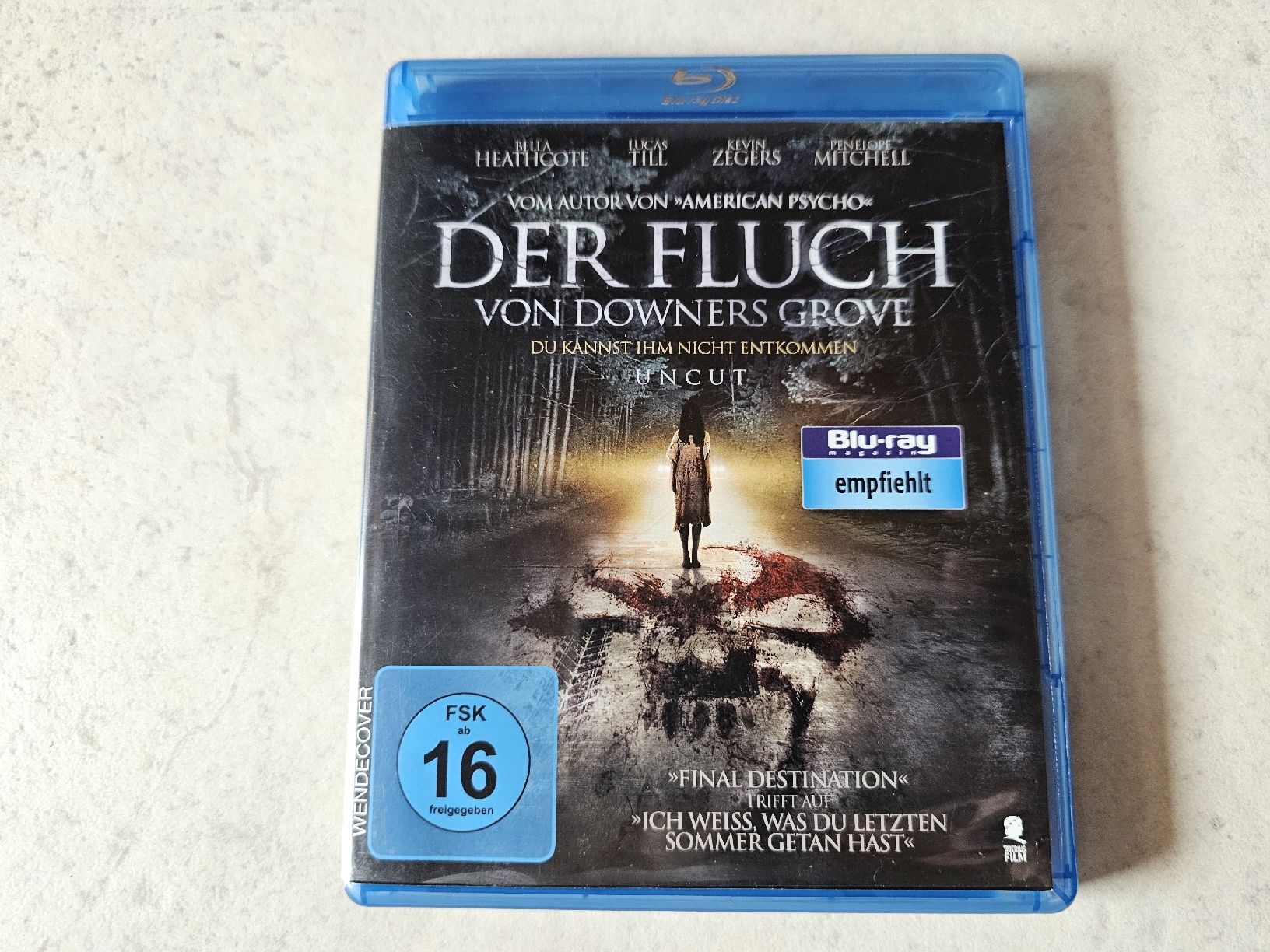 Tutti i DVDs: Der Fluch von Downers Grove  /  Uncut Bluray – Usato da Schneisingen venduto da backstore24