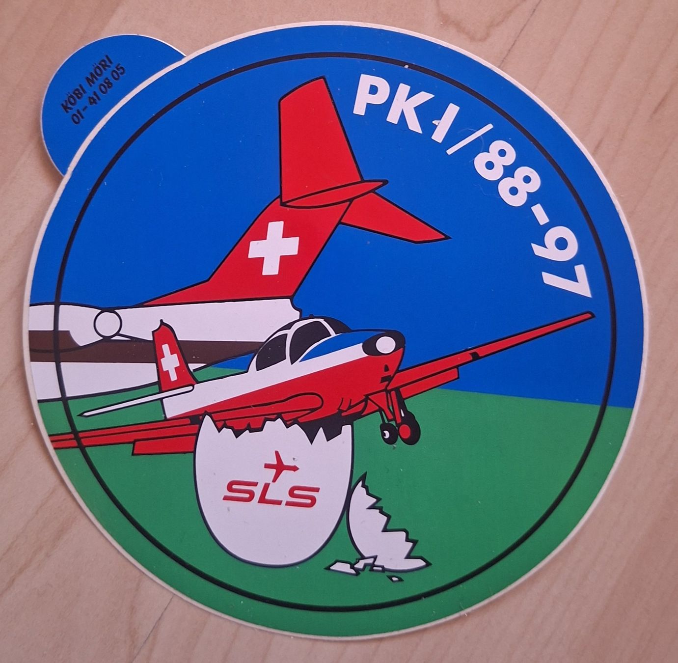 Swissair Sticker: SLS - PK1/88-97 Sticker – Usato da Siebnen venduto da Leissav