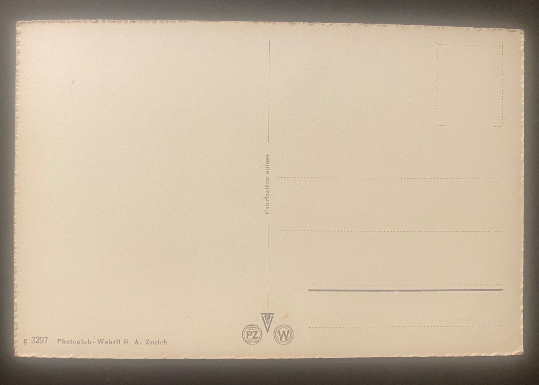 Cartoline postali: Carte de Rougemont avec hôtel – Usato da Walperswil venduto da Tcheidi 1