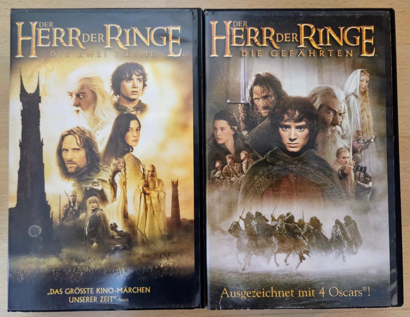 Alle VHS: Herr der Ringe  VHS's – Gebraucht aus Ascharina von maflu65