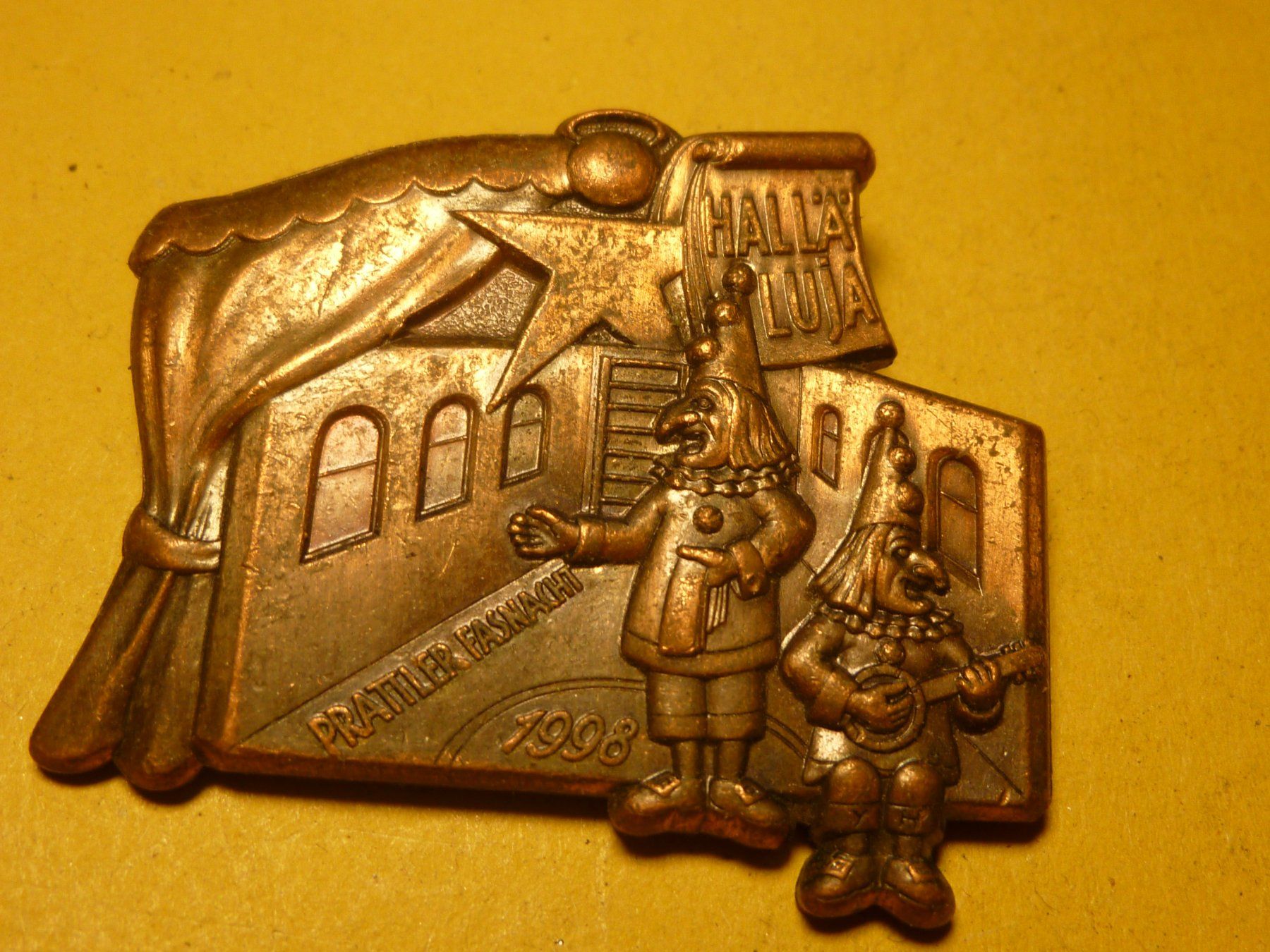 Plaketten & Abzeichen: PRATTELN 1998 BRONZE – Gebraucht aus Ried (Muotathal) von Mandarin02