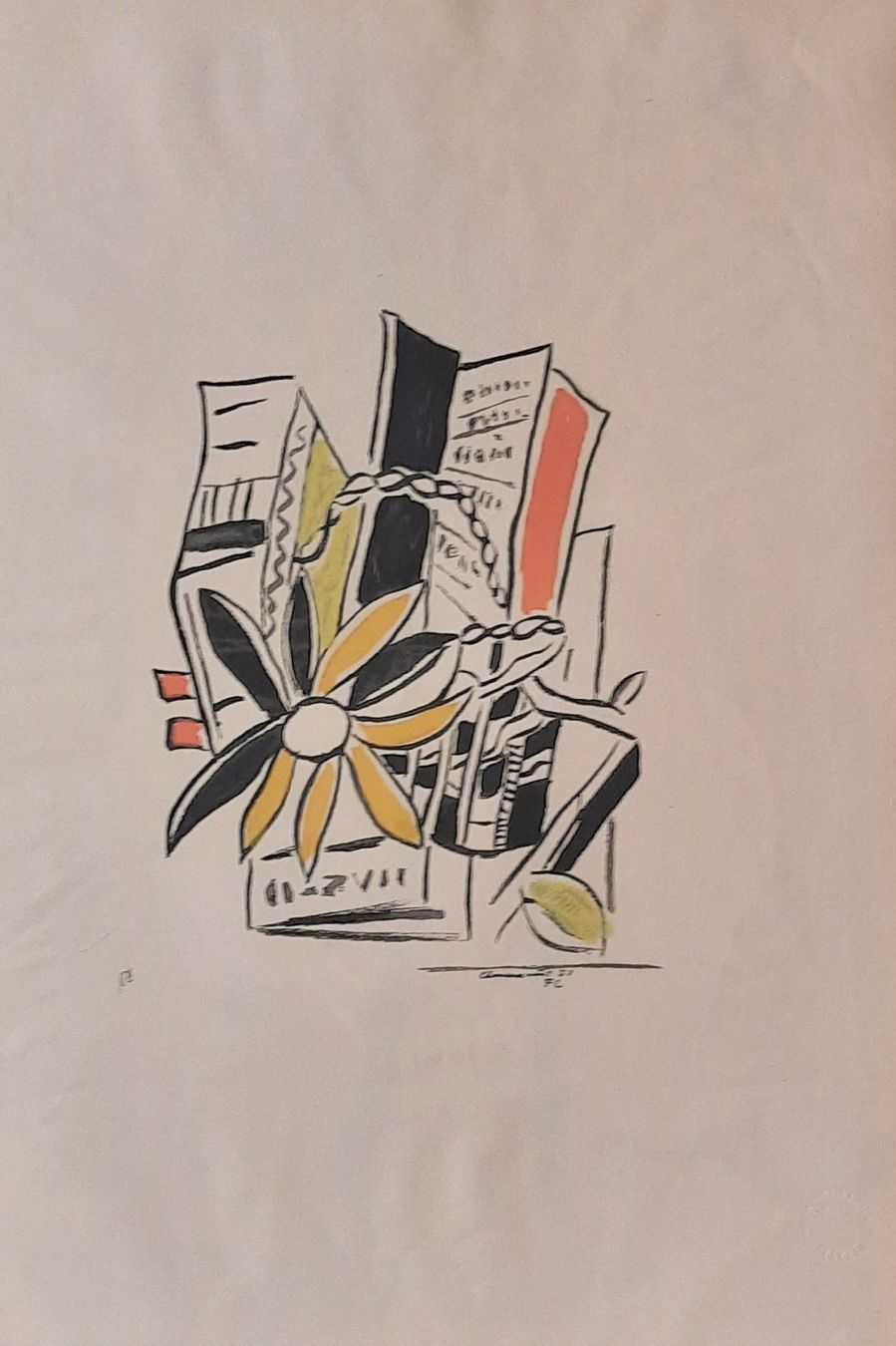 Gemälde: FERNAND LÉGER  1881 - 1955 – Gebraucht aus Genève von Enigme8
