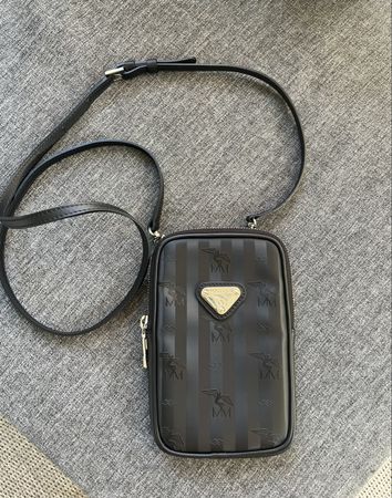 Neuwertiges Mollerus Phone Bag, Schwarz, Top Zustand! 