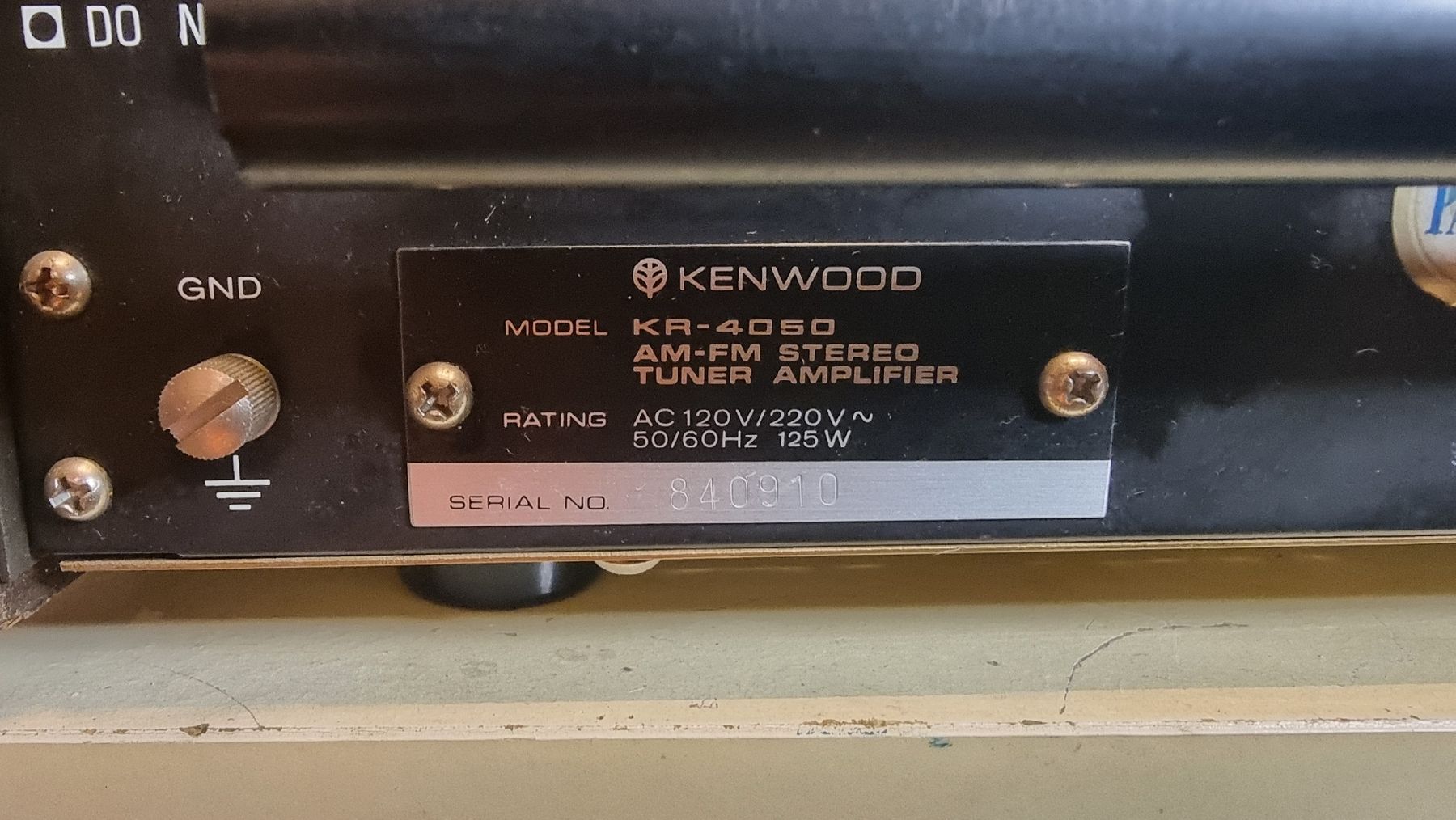 Kenwood Receiver: Kenwood KR-4050 Stereo Receiver – Gebraucht aus Schöfflisdorf von Silvervintage.CH 7
