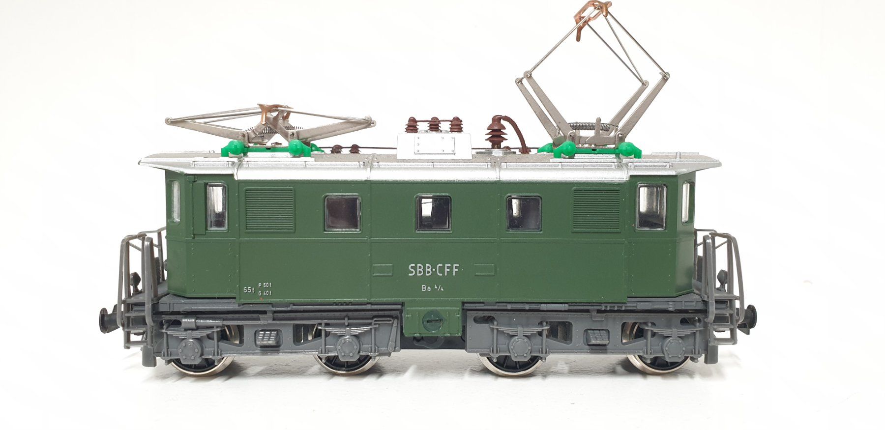 Kleinbahn Modellini di ferrovie: Kleinbahn SBB Be 4/4 H0 DC Analog – Usato da Geroldswil venduto da TopTrain54