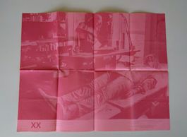 „Paul Thek: Etchings“ Rares Plakat 1995. Witte de With & XX