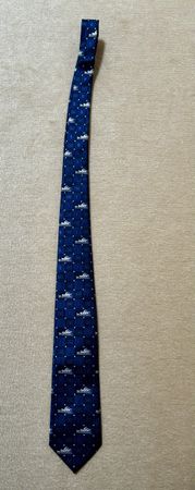 Navy Blue Sydney Opera House Tie Men's Accessory