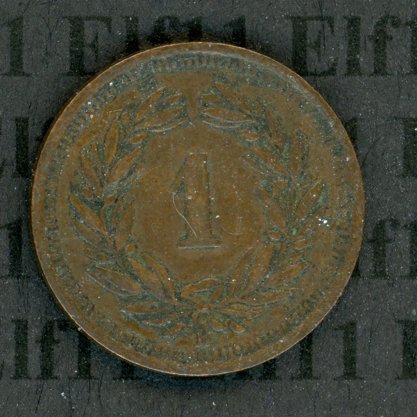 Tutti le monete: CHF___0.01 1926 ss-vz 1 Rappen – Usato da Widnau venduto da Elf11 1