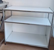 Regal weiss Metall Chrom 2 Tablare L L 76.6 x T 40x H 65.5 