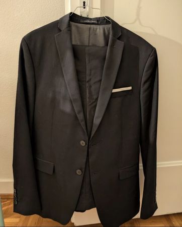 Costume Zara Man, noir, taille 50