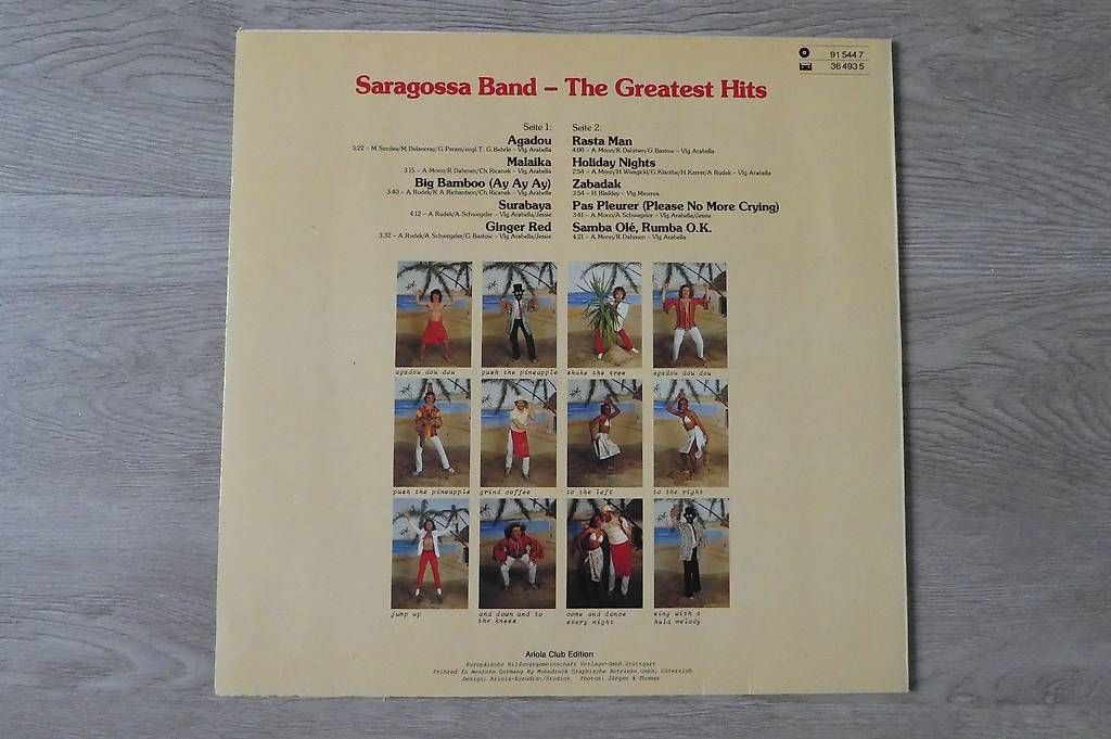 Dischi in vinile: Saragossa Band LP. – Usato da Andelfingen venduto da Annegret06 1
