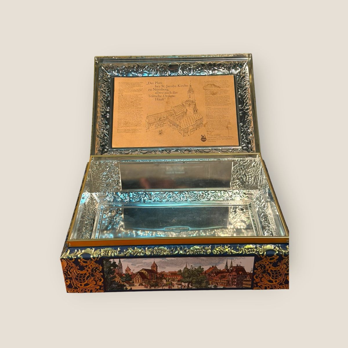 Dosen: Vintage Schmidt Tea Tin Box - Autumn Decoration – Gebraucht aus Lausanne von vas_cdb2 4