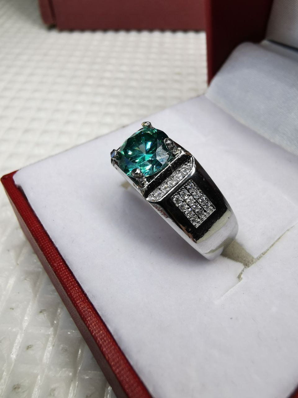 Anelli: Bague avec zircons – Nuovo e nell'imballaggio originale da Reconvilier venduto da Tsma67 3