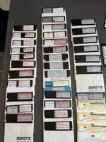 Grosse Commodore 64 C64 Sammlung – 5,25” Disketten / Spiele