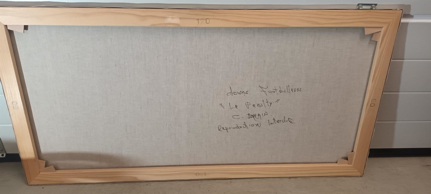 Tableaux: Lorrain "Clowns Fussball" Gemälde – D'occasion à Zürich par Galerie-Kunst 2