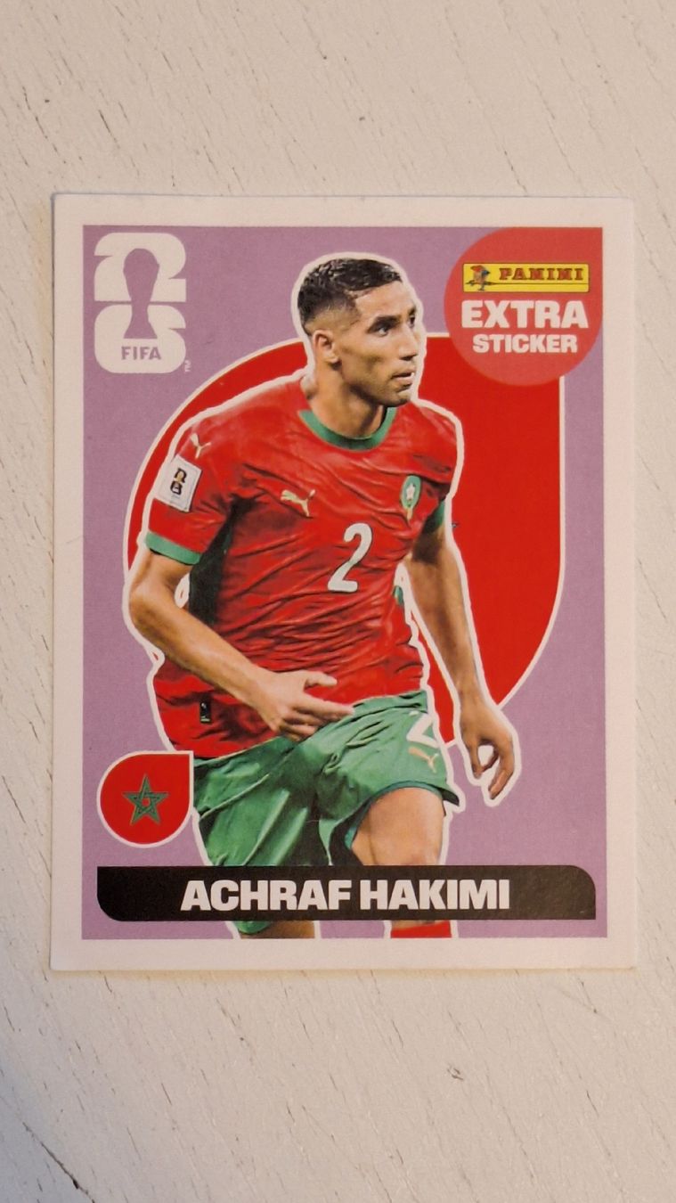 Panini Carte collezionabili: Panini FIFA Sticker Achraf Hakimi extra neu – Nuovo (secondo la descrizione) da Grüsch venduto da H0m-Pilot