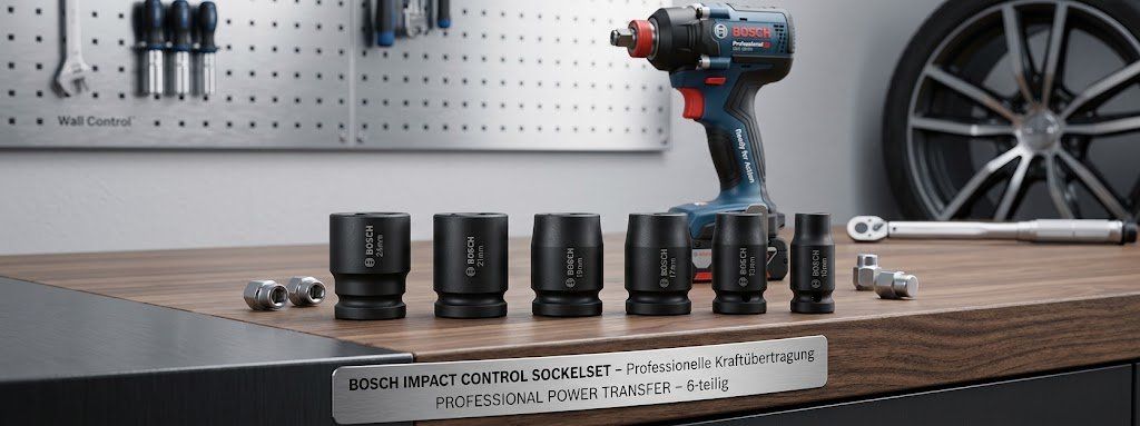 Bosch Tutti gli attrezzi: Bosch Steckschlüssel Set Impact Control – Nuovo e nell'imballaggio originale da Jegenstorf venduto da Bracher_Store 2