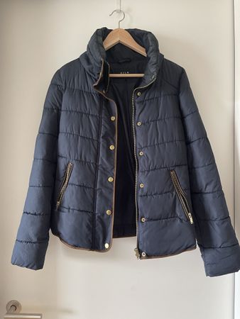 VILA Damen Steppjacke Gr. M – Dunkelblau – Übergangs-/Winter