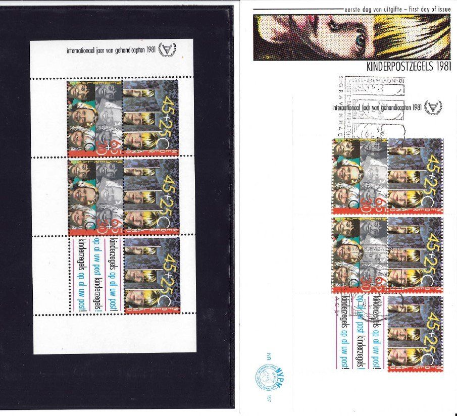 Tous les timbres: Spendeblock Holland – D'occasion à Bellach par qsearch