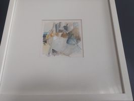 Original Aquarell Franz-Josef Kissling, signiert, 1985