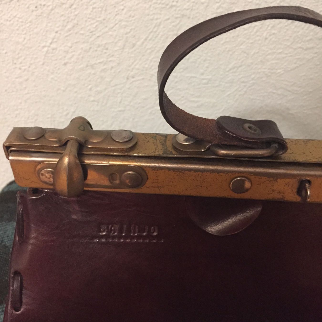 Taschen für Damen: Rare Sac vintage cuir chocolat – Gebraucht aus Genève von ct_fqr8 2