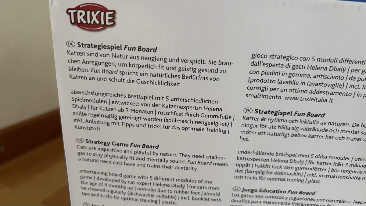 Trixie Spielzeuge: Trixie Cat Activity Fun Board – Neu und originalverpackt aus Hinwil von Salome11 2