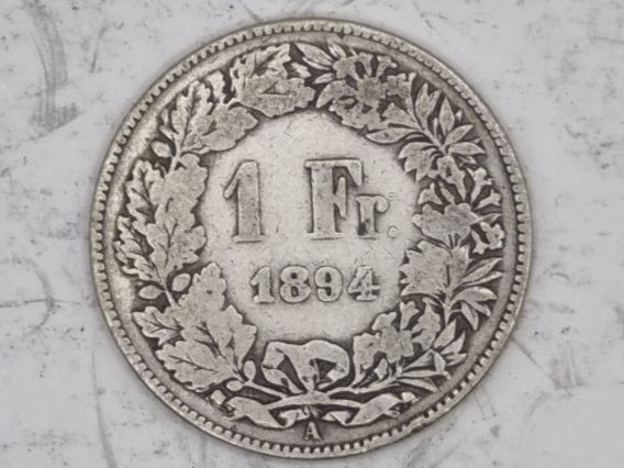 Tutti le monete: 1 FR 1894 – Usato da Bure venduto da chap981