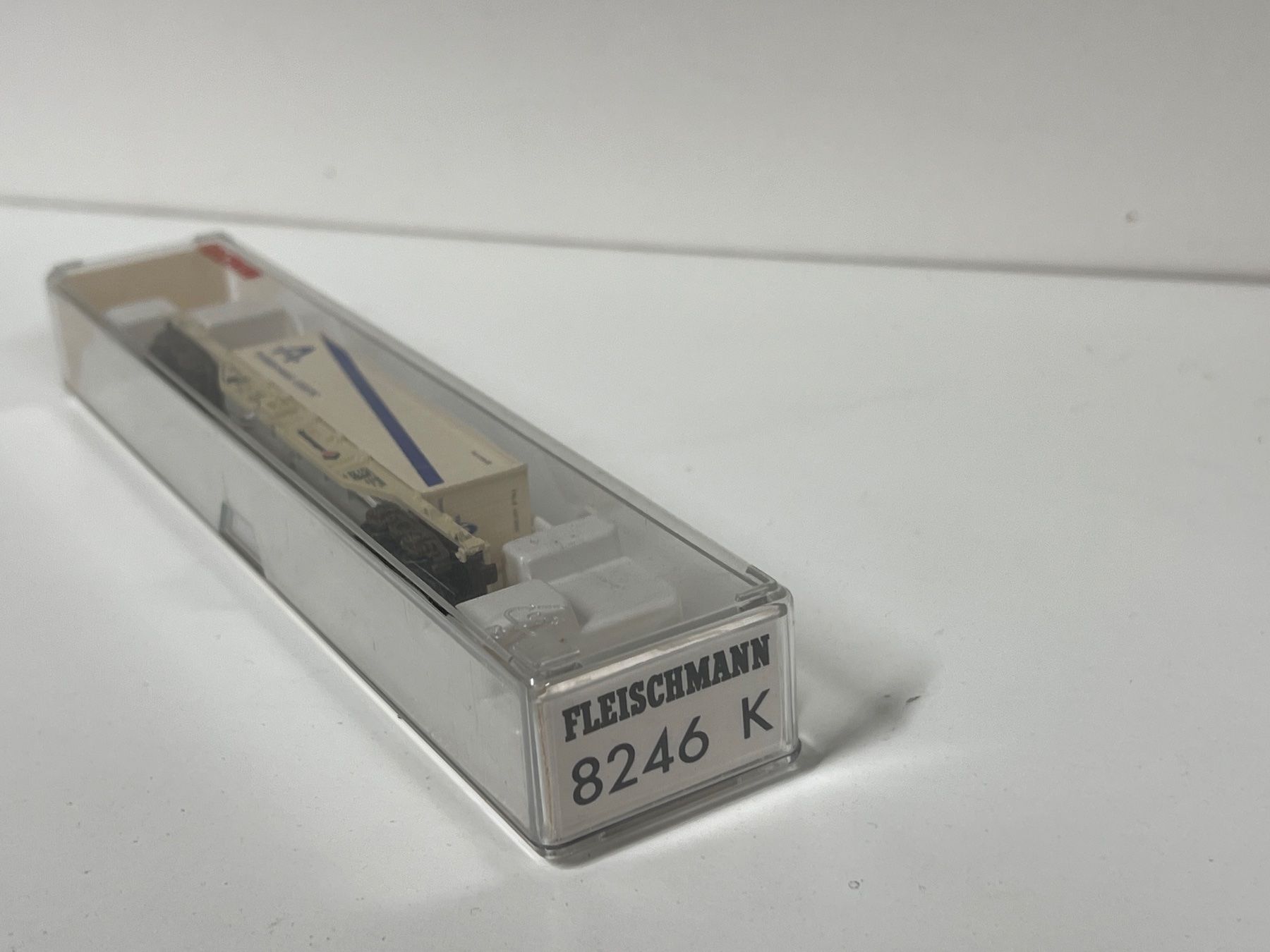 Fleischmann Modellini di ferrovie: Fleischmann 8246 K Thyssen Haniel Spur N – Nuovo e nell'imballaggio originale da Neuenhof venduto da ludovicco 2