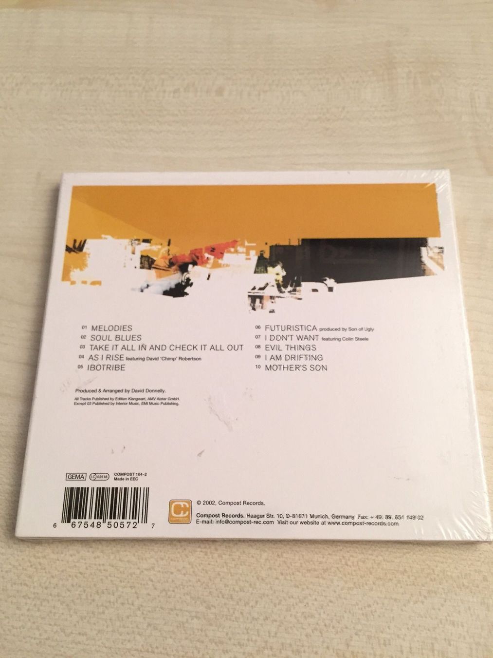 CD: Joseph Malik - Diverse – Nuovo e nell'imballaggio originale da Rüti ZH venduto da alumedien 1