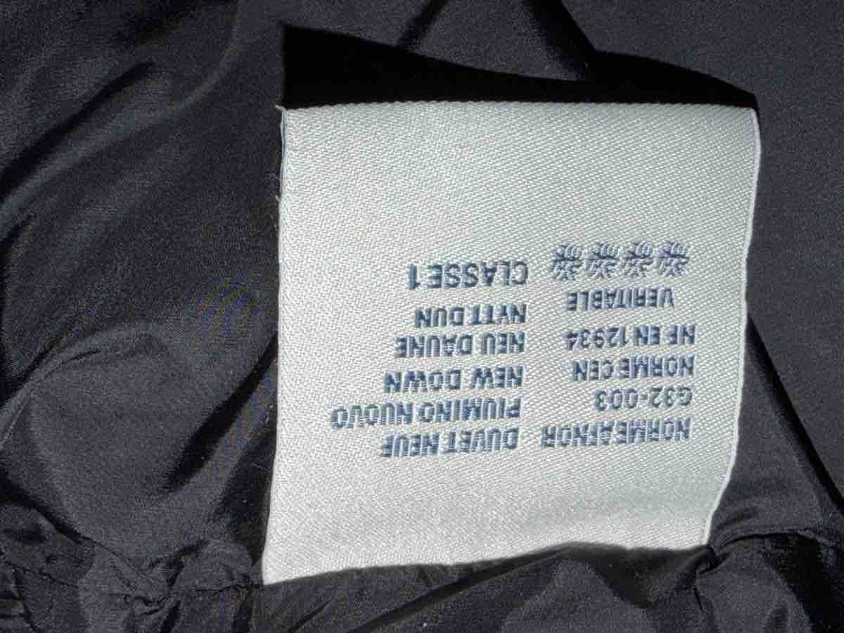 Moncler Giacche: Moncler Down Jacket Black Size M in Acceptable Condition – Usato da Rüschlikon venduto da Karl.Stanau 3