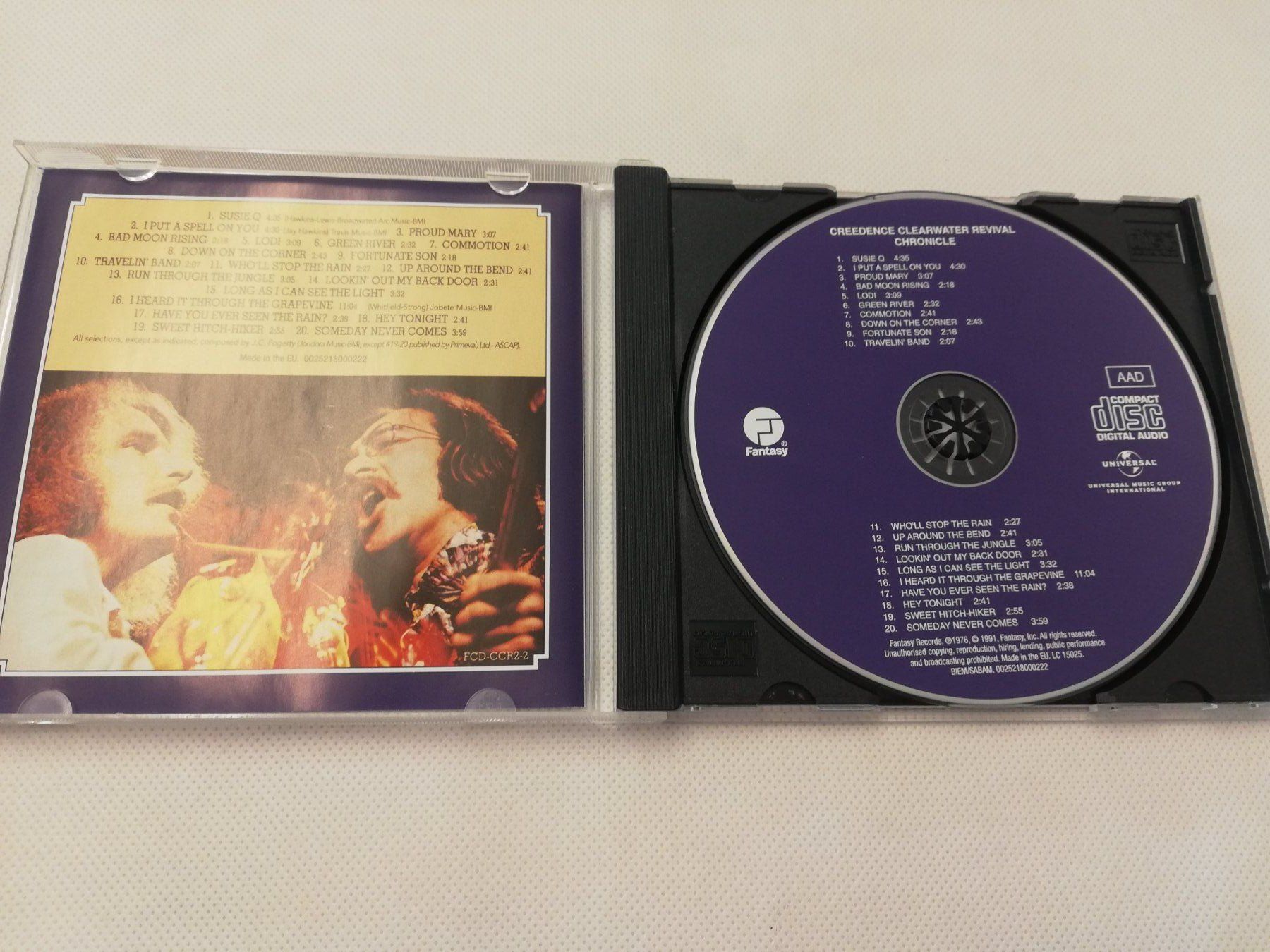 CD: CREEDENCE CLEARWATER REVIVAL - CHRONICLE – Usato da Bern venduto da Vinylsound.ch 2