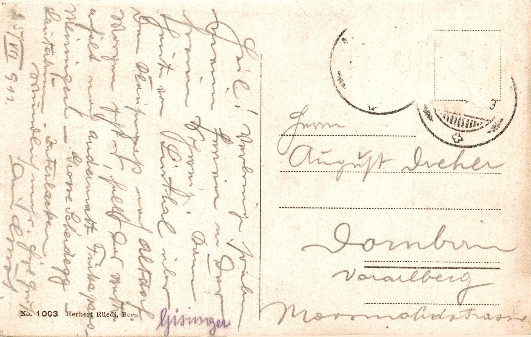 Cartoline postali: Altdorf. Generalansicht – Usato da Bronschhofen venduto da Astore 1