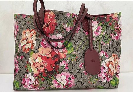Gucci Shopper Tasche mit Blumenmuster - Top Zustand!
