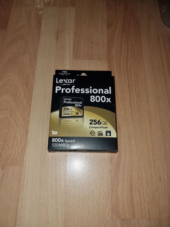 Lexar Professional 800x 256GB Compact Flash/Speicherkarte Kaufen auf