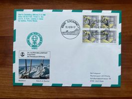 1990 24. Alpine-Ballonpost  ViererblockNr. 782   (G2967)