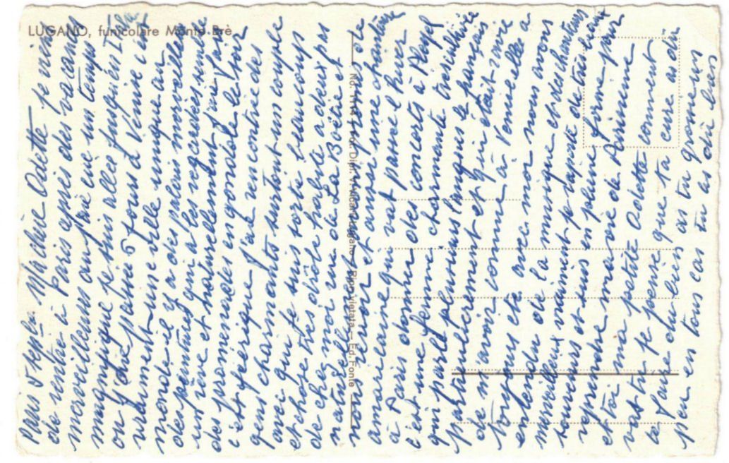 Cartoline postali: Lugano - Standseilbahn Monte Brè – Usato da Binningen venduto da Mountainrider 1