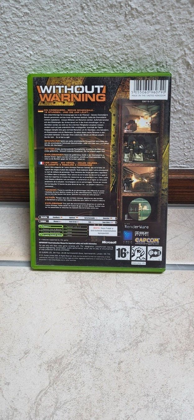 Microsoft Giochi: Xbox - Without Warning – Usato da Münsingen venduto da Heroism2010 1