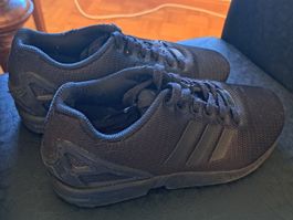 Vintage Adidas Torsion ZX Flux Sneakers Gr. 38 2/3 schwarz