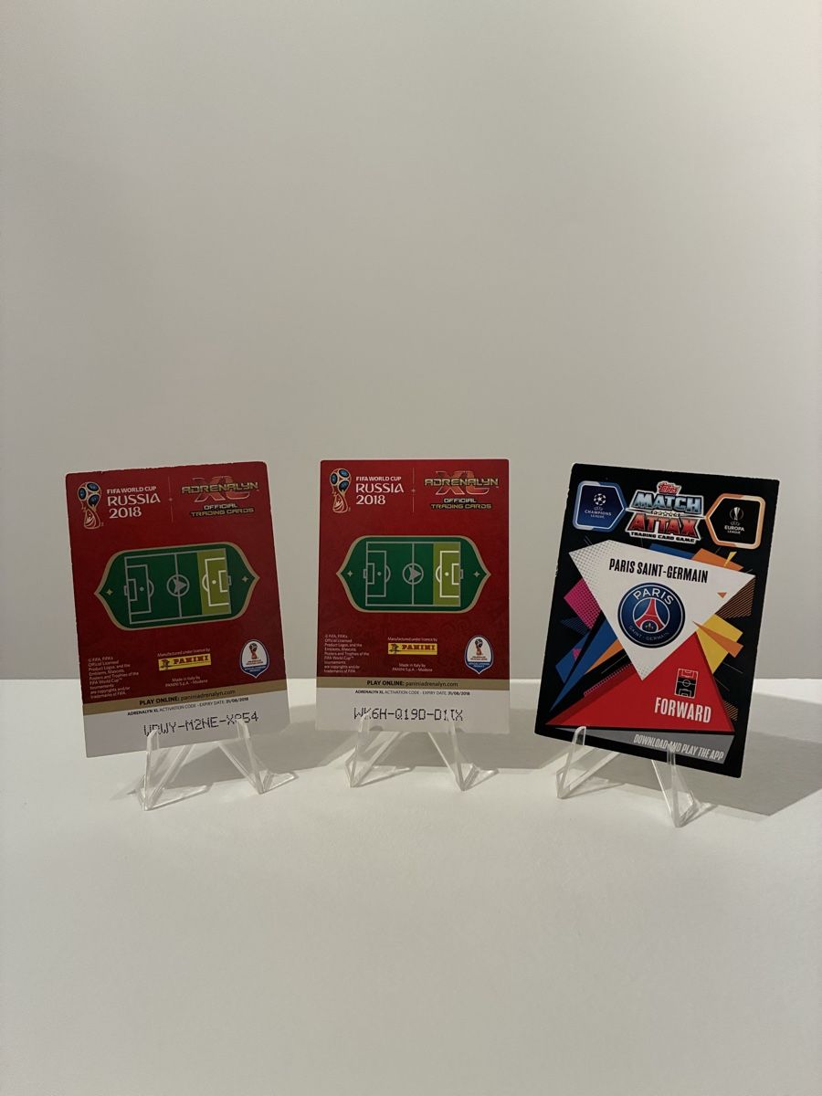 Panini Cartes à collectionner: Collezione 3 carte Panini NEYMAR – Neuf (Voir description) à Taverne par nad02026 1
