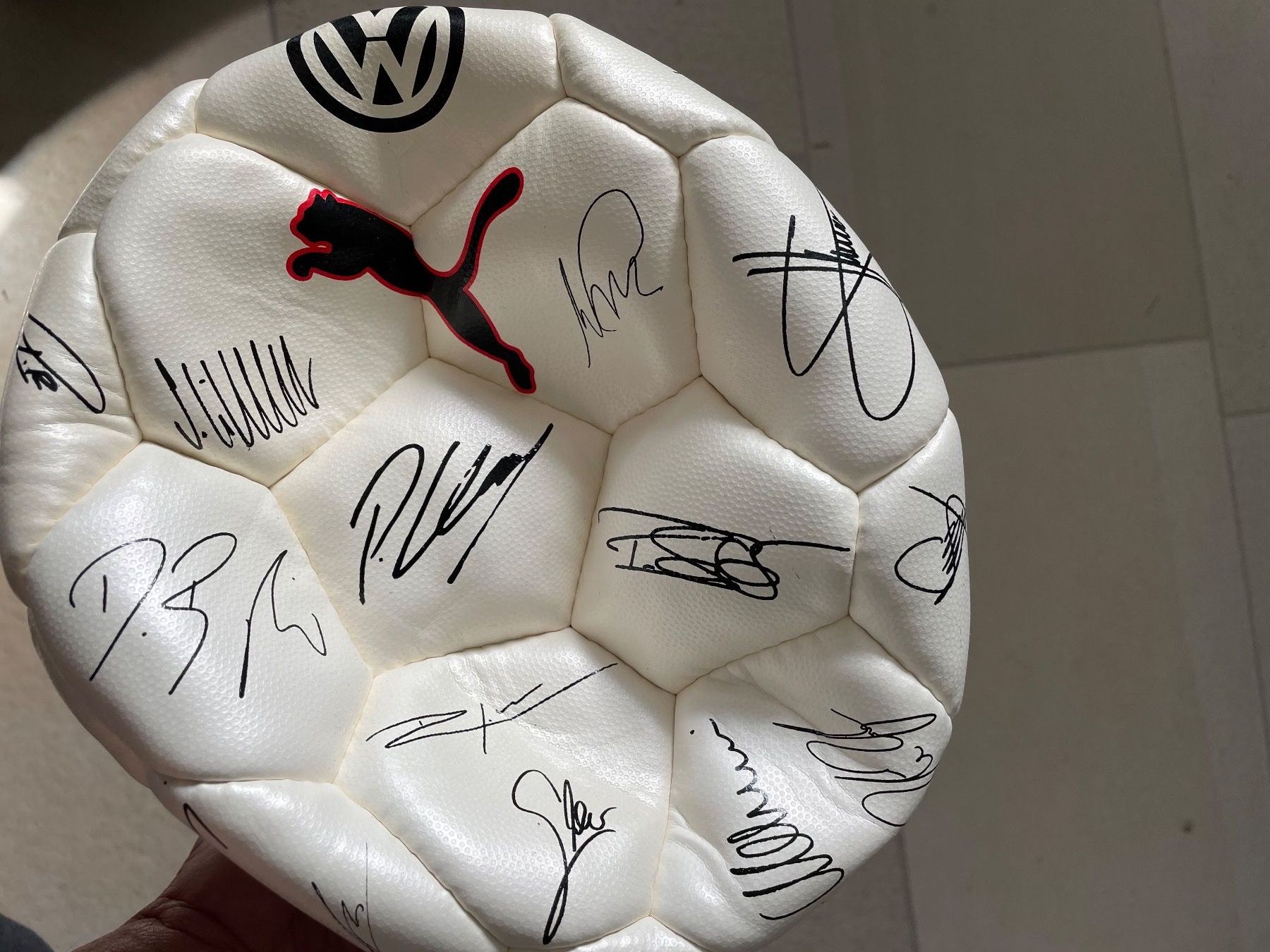 Palloni: Fussball mit Unterschriften – Nuovo e nell'imballaggio originale da Unterägeri venduto da ric_rr2d 3