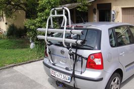 VW Polo Fahrradträger E Bike