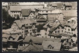 Andermatt, Ortspartie mit Hotel Schlüss