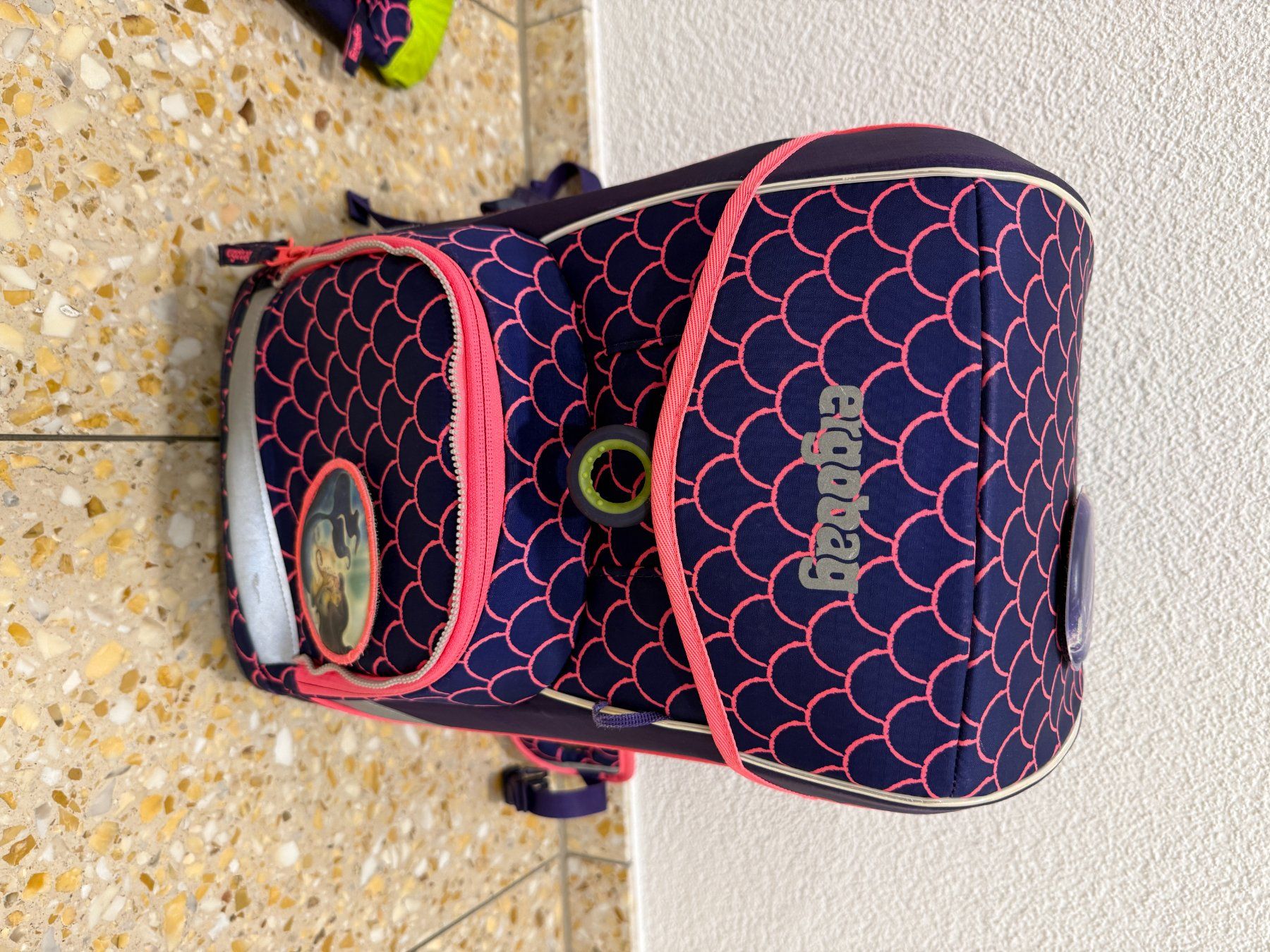 Ergobag Sacs & sacs à dos: Ergobag Schulrucksack Set (Cubo / Schuppenmuster) – D'occasion à Jegenstorf par Be69 5