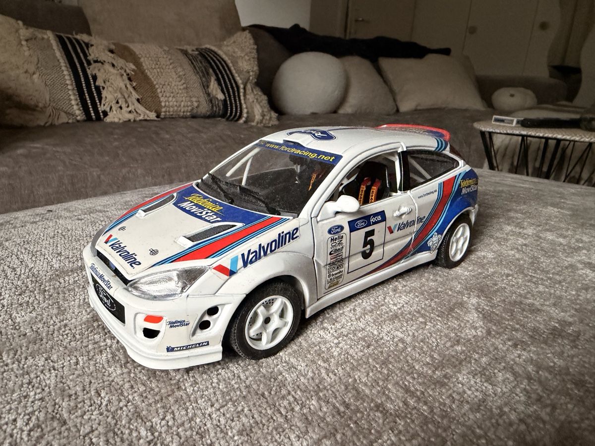 Ford Modellautos: Ford Focus WRC 1:18 – Gebraucht aus Argnou (Ayent) von nathanckcw