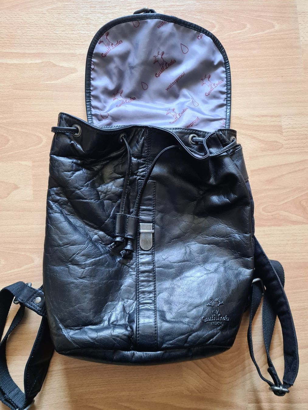 Zaini: Gusti Leder Rucksack schwarz – Nuovo (secondo la descrizione) da St. Gallen venduto da Demos86 2