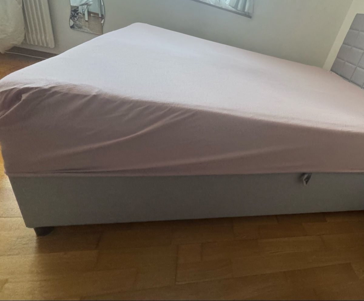 Letti: Boxspringbett grau 140x200cm – Nuovo (secondo la descrizione) da Otelfingen venduto da dal_62r6 2
