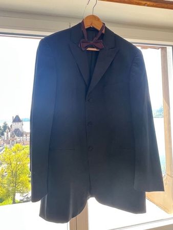 HUGO BOSS Sakko Miles Davis 48 Schwarz neuwertig
