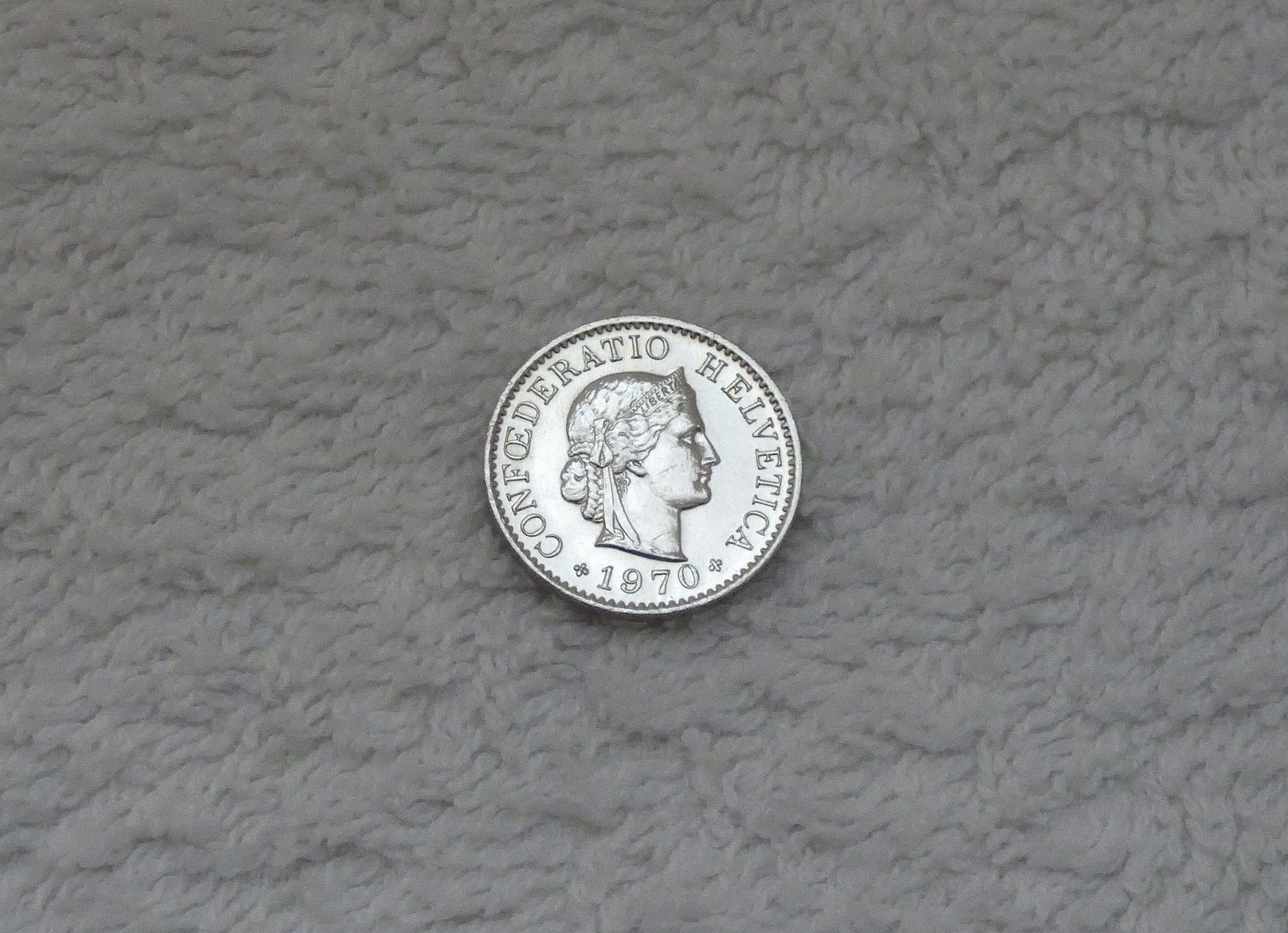 Tutti le monete: 5 centimes/rappen 1970 – Usato da Nyon venduto da Ilmi09